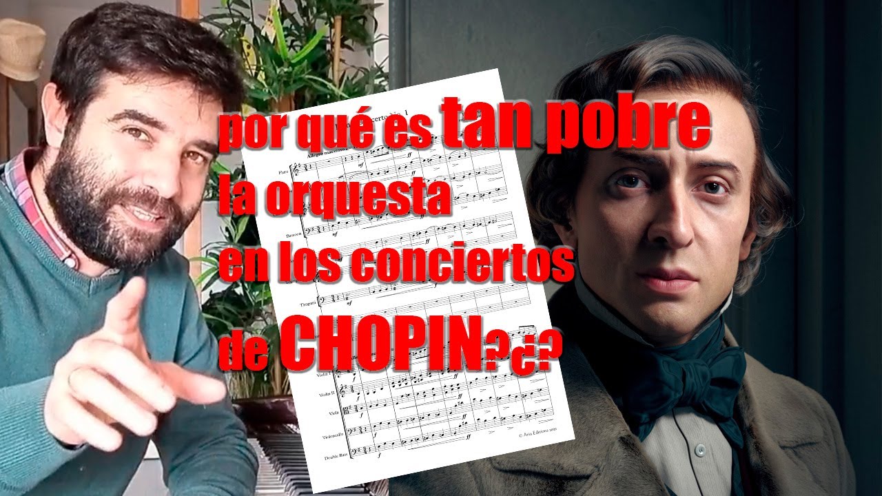 qué hace la orquesta en los conciertos para piano de #chopin ?¿?