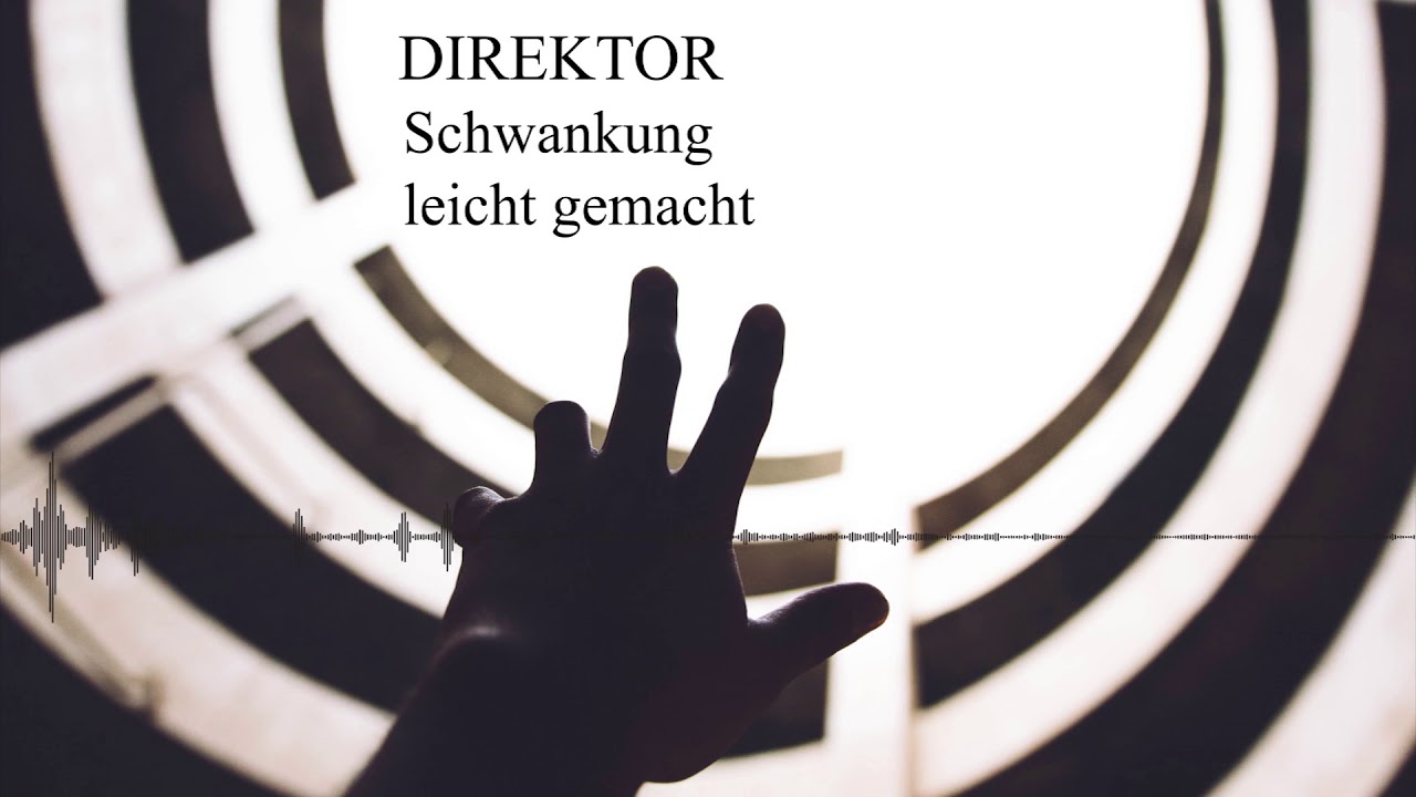 Direktor - Schwankung leicht gemacht (Single HD Audio Release) - Deutscher Hip Hop Act - Deutsch Rap