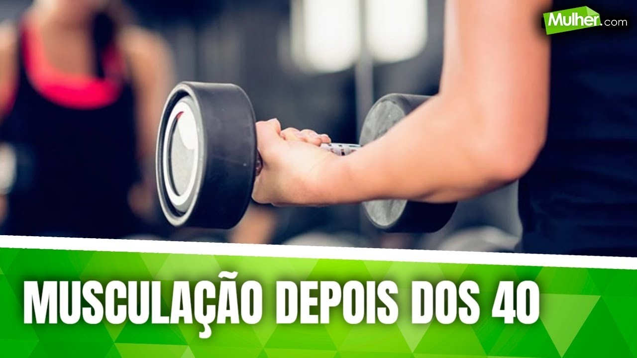 Musculação depois dos 40: força, saúde e rejuvenescimento