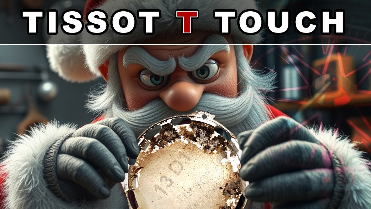 Восстановление часов Tissot T-Touch за 14 долларов: глубокая чистка, новый аккумулятор и обновлен...