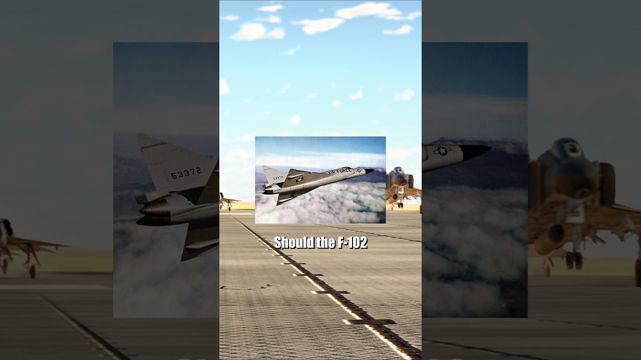 Should the F-102 be added to War Thunder? #warthunder
