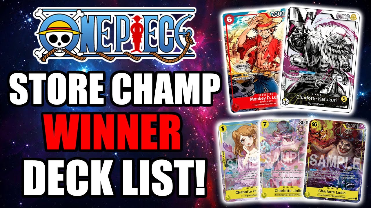 1ST Place Charlotte Katakuri Deck Profile (One Piece Card Game Store Championship)