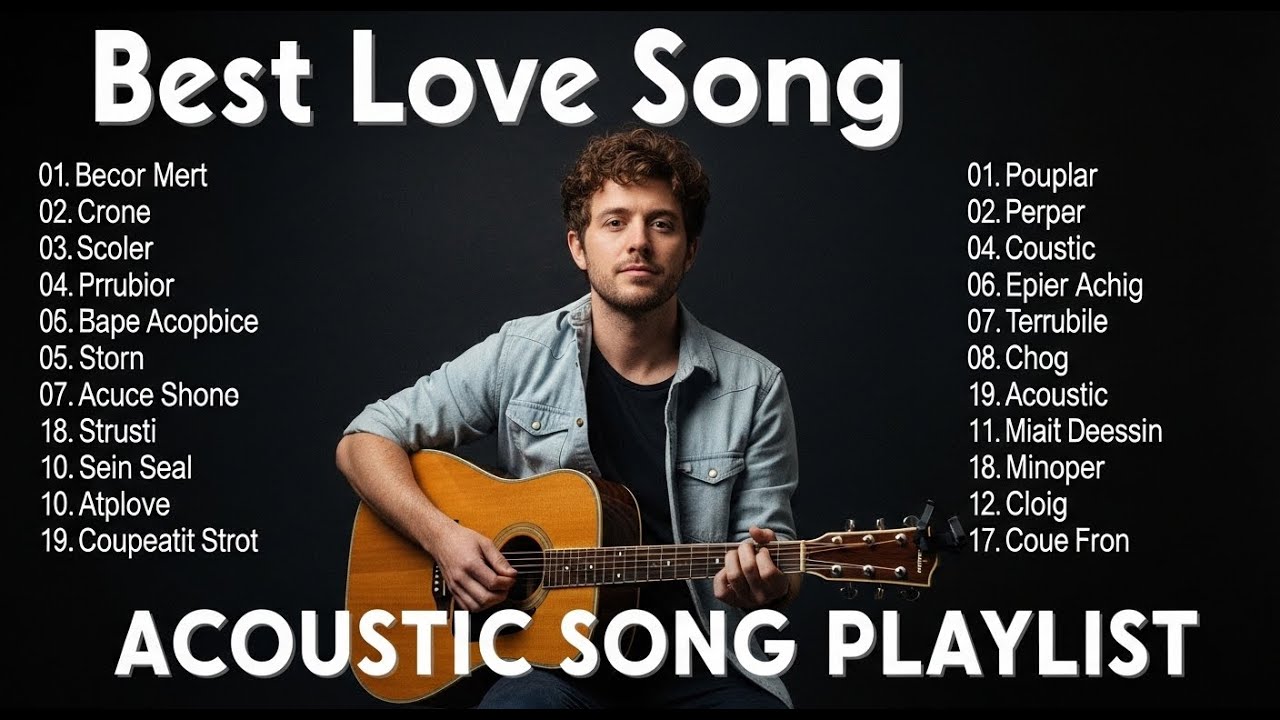 Late Night Romantic Acoustic Chill Playlist Vol 【2125】