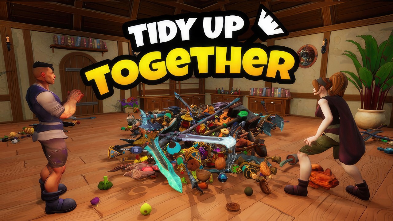 Tidy Up Together | Gameplay PC