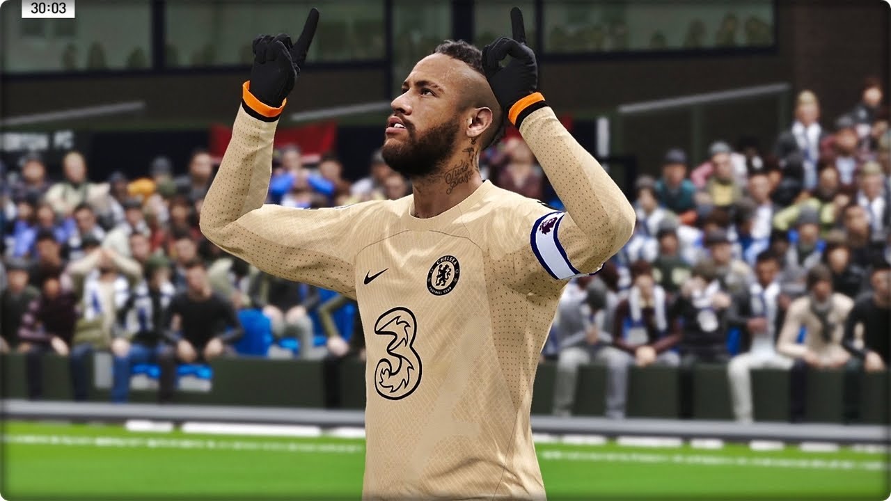 ESTRÉIA DE NEYMAR NO CHELSEA CAMISA 10 !! Master Liga #144