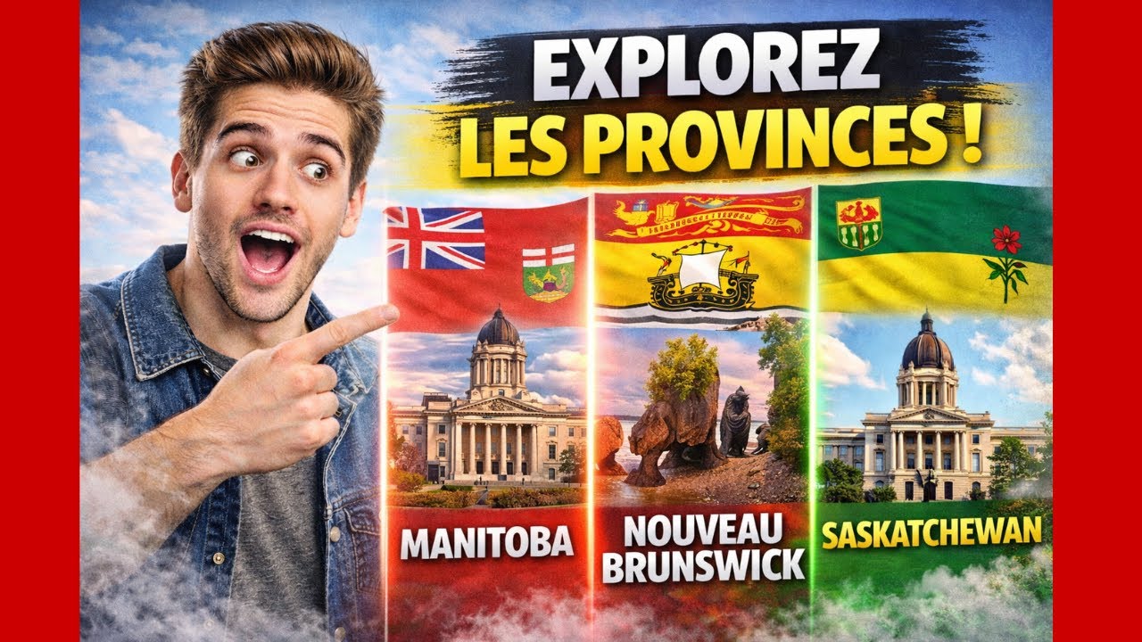 Explorez les provinces :  Manitoba, Nouveau Brunswick, Saskatchewan