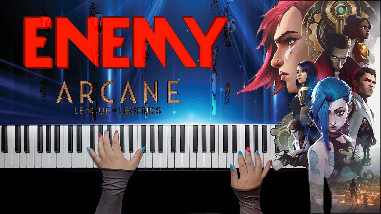 Enemy - Imagine Dragons (from the Netflix Series Arcane) | Piano Cover
