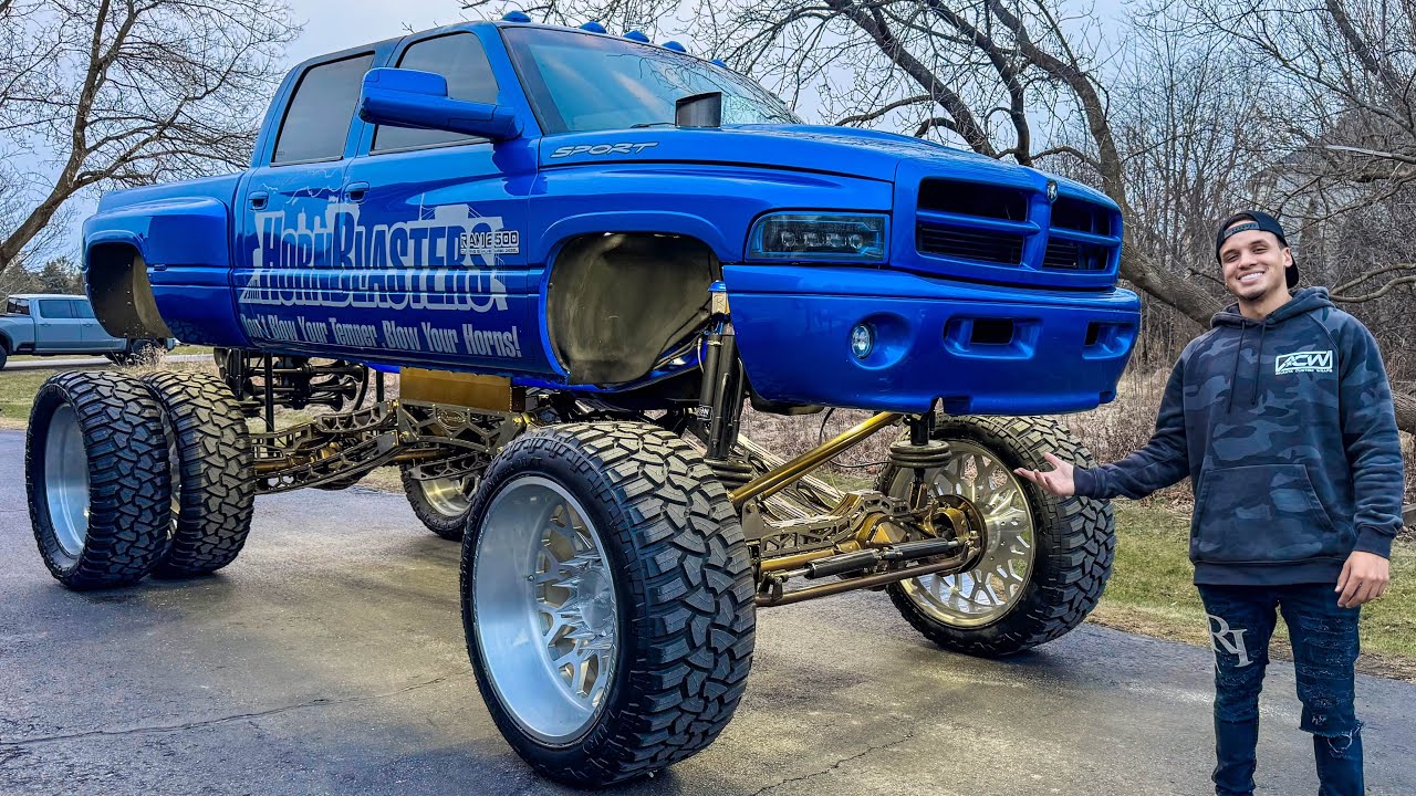 Crew Cab 2nd Gen Cummins GETS CUSTOM LAMBORGHINI INTERIOR! *$250K BUILD*