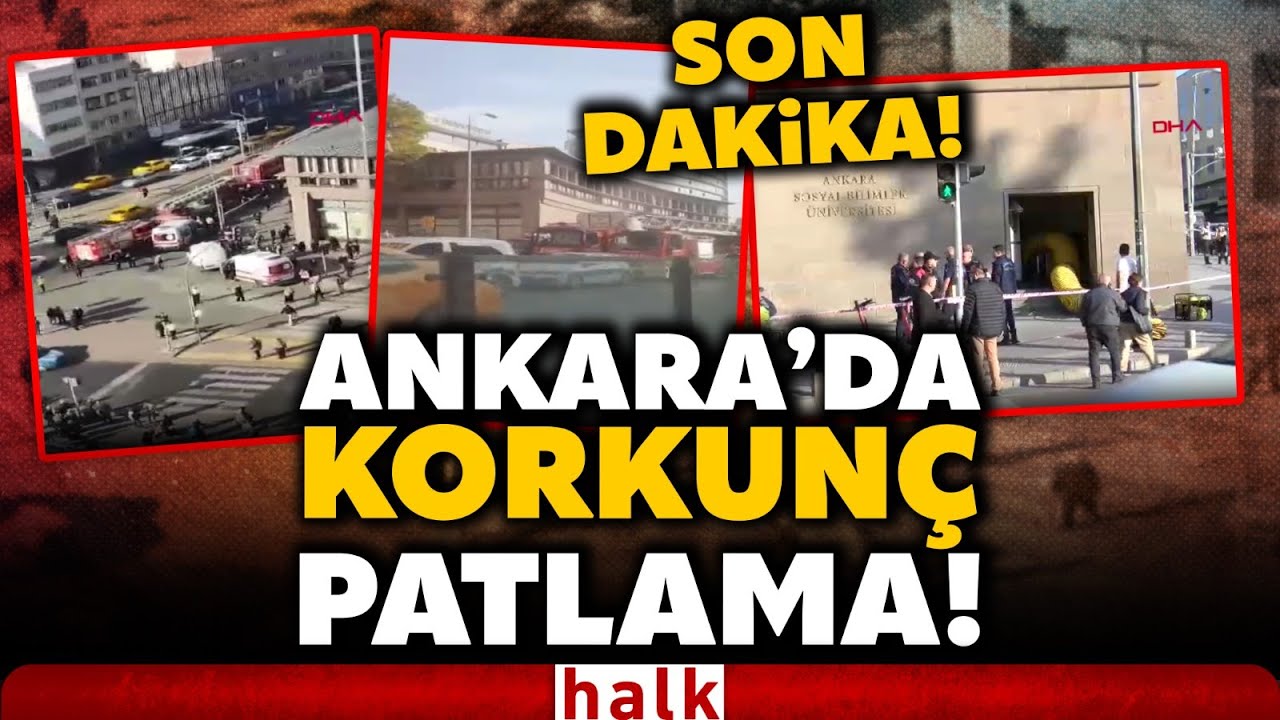 SON DAKİKA! &Uuml;niversitenin i&ccedil;inde b&uuml;y&uuml;k patlama! Ankara&rsquo;da sıcak saatler!