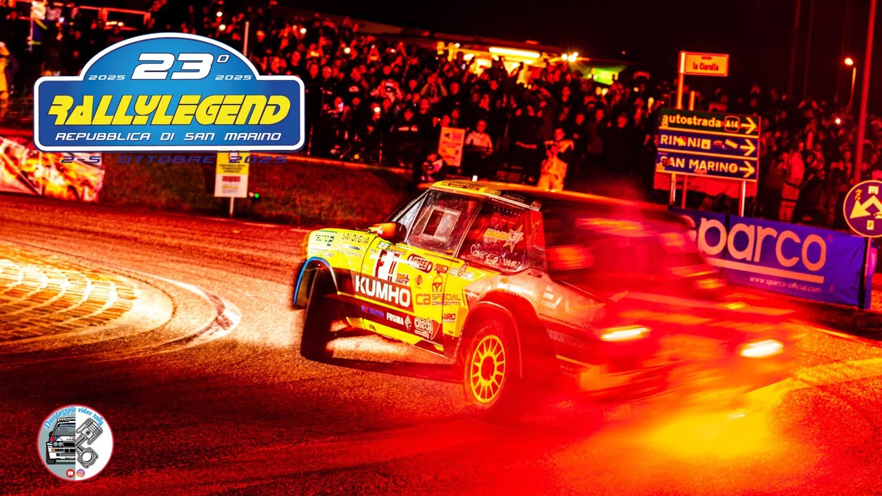Авария, шоу и ошибка Rally Legend 2025 в гонке Sprint Legend