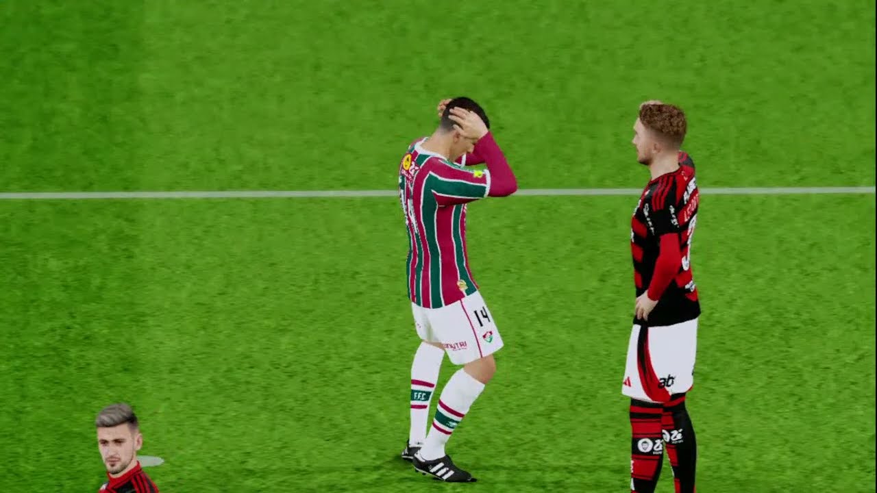 FLUM1N3NS3 X FL4M3NG0  40 V1V0 C0M 1M4G3NS FHD - JOGO DE HOJE GEMEPLAY  PES17