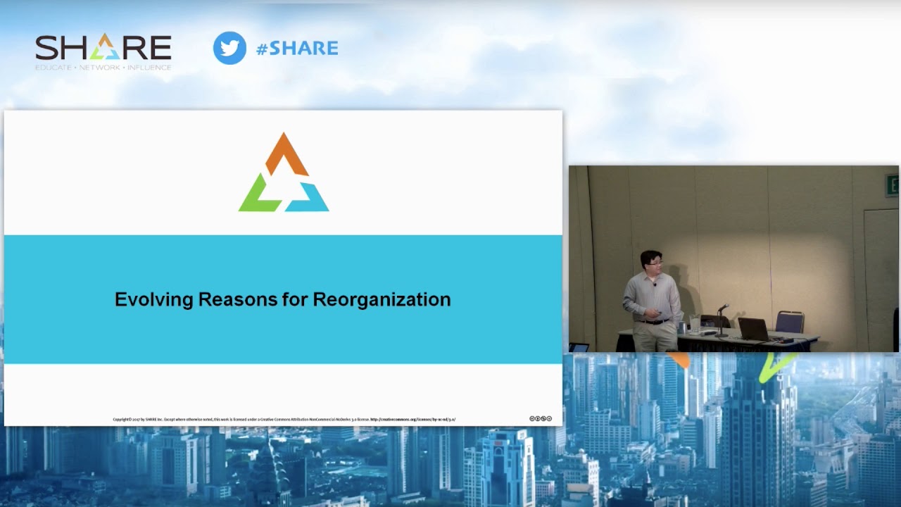 Db2 for zOS REORG utility -  Past, Present, and Future