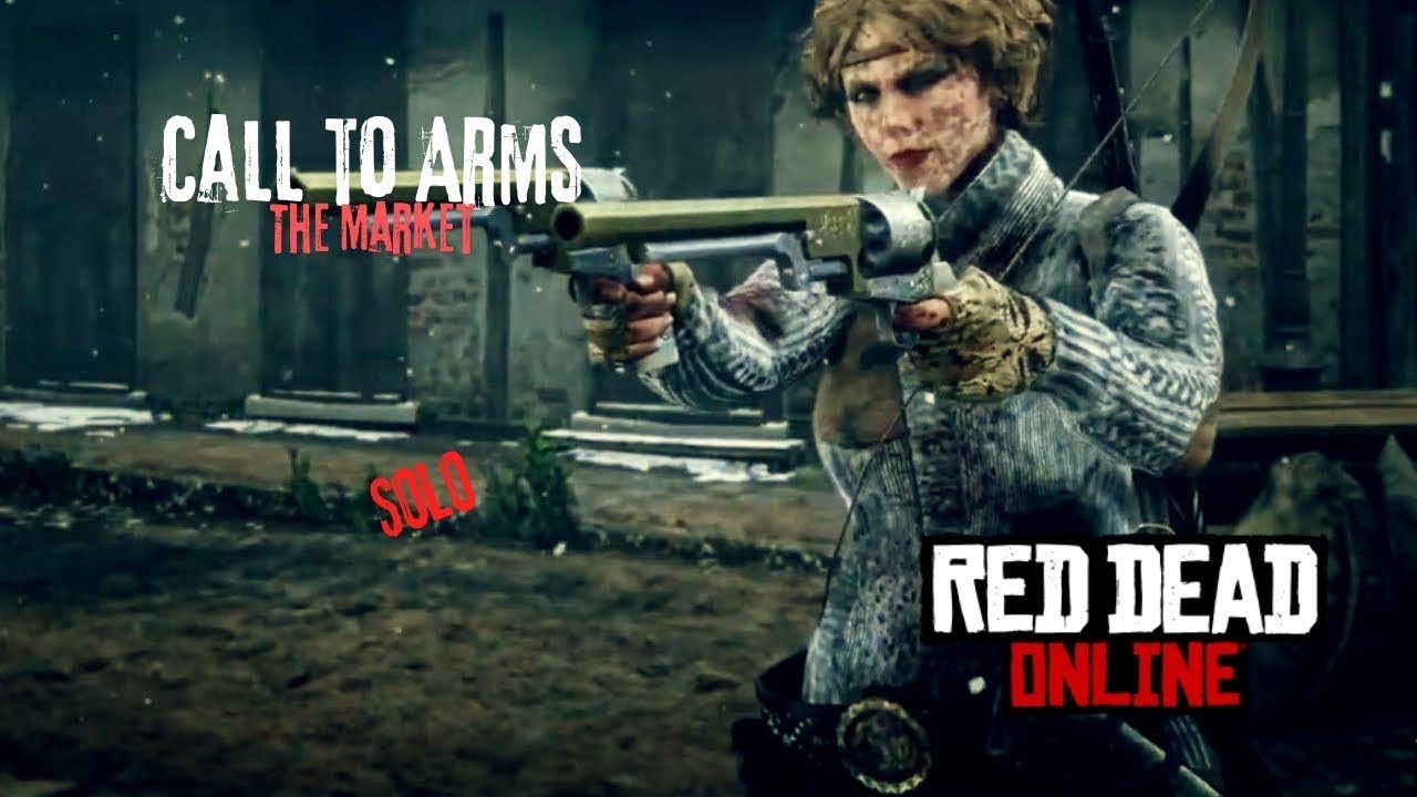 Red Dead Online The Market Solo Winter CTA