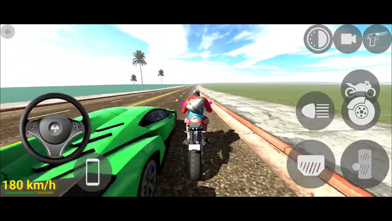 Franklin driving new KTM Duke 200
