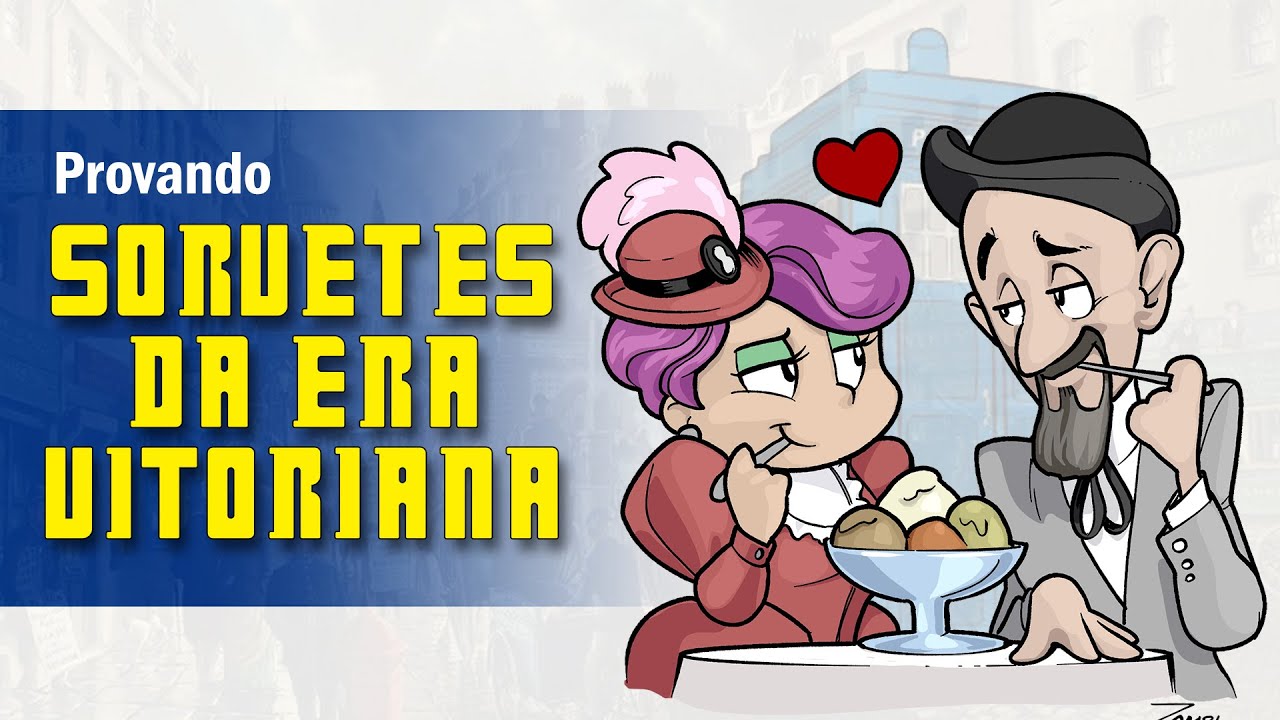 PROVANDO SORVETES DA ERA VITORIANA | Testamos receitas vintage de 1885!  #React #EraVitoriana