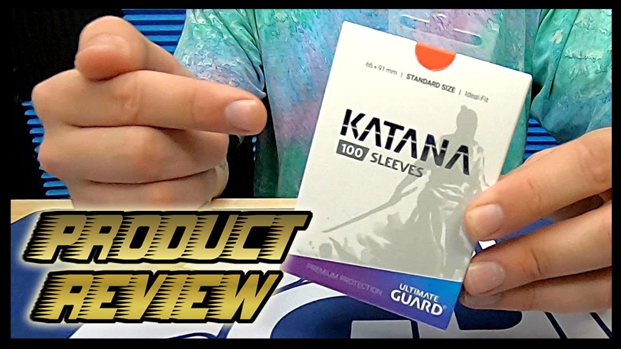 Katana Sleeves - Trading Card Game Product Review