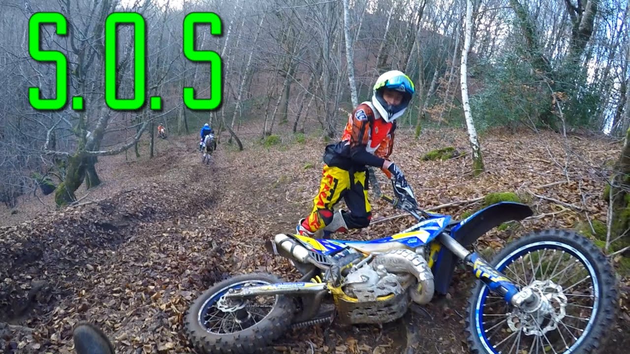 Rando Enduro: GALERE EN GROUPE !
