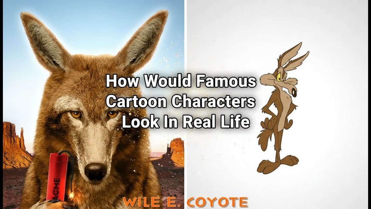 How Would Famous Cartoon Characters Look In Real Life