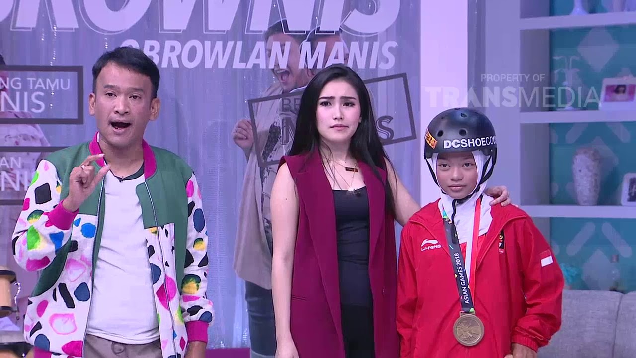 BROWNIS - Cerita Nyimas Bunga Tentang Hobinya Bermain Skateboard (4/9/18) Part3