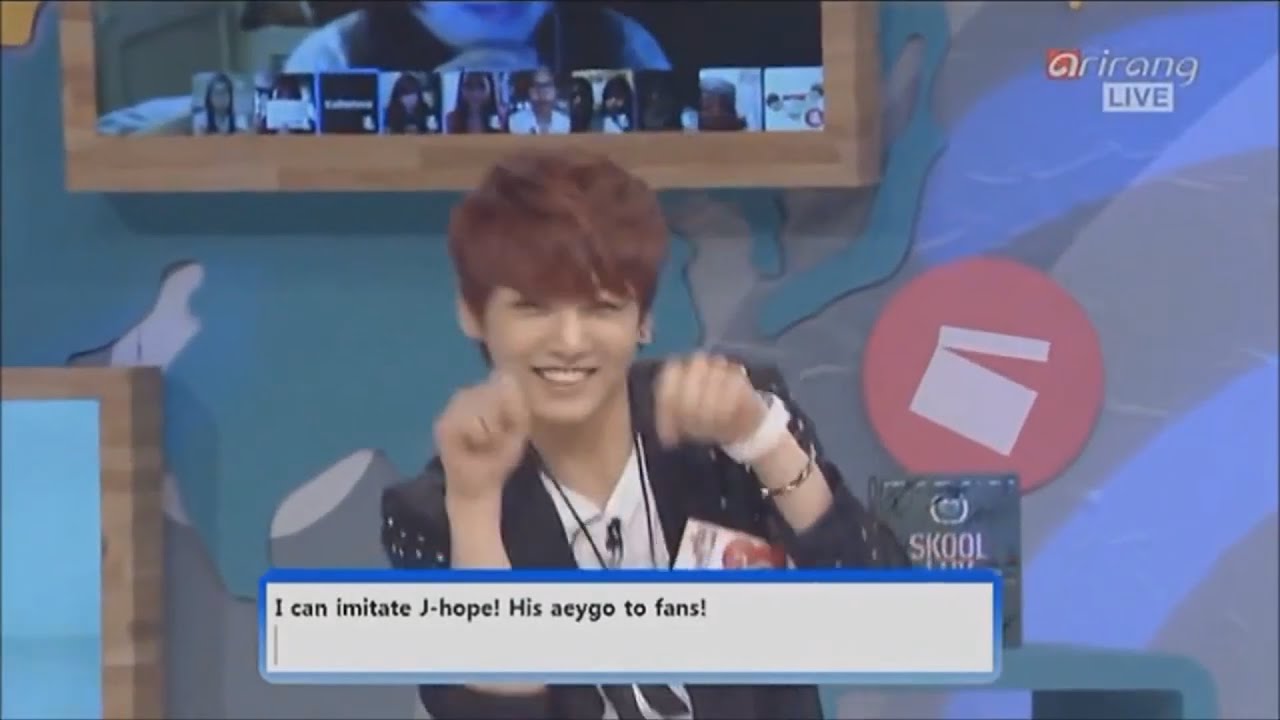 BT(roll)S: members imitating each other (34)