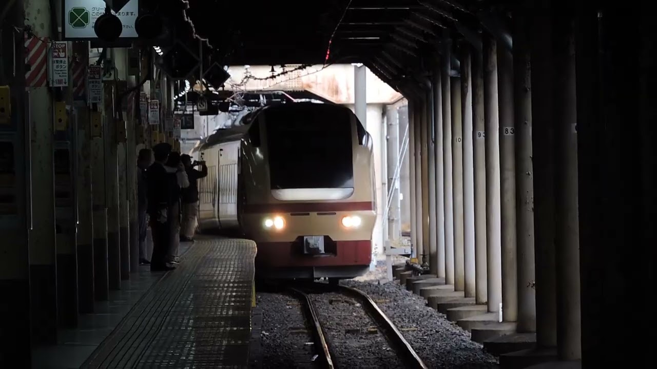 E653系　K70編成　国鉄色　臨時特急　水上号　上野駅到着　2024/01/02