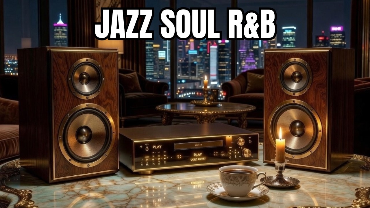 Smooth Jazz–Soulful R&B 90s 📚 Jazz Relaxing Music for Work, Study & Focus