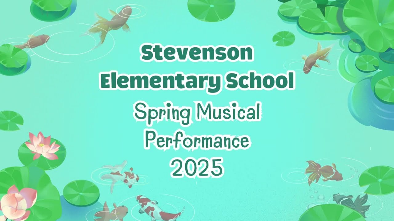Stevenson Elementary School Spring Performance 2025