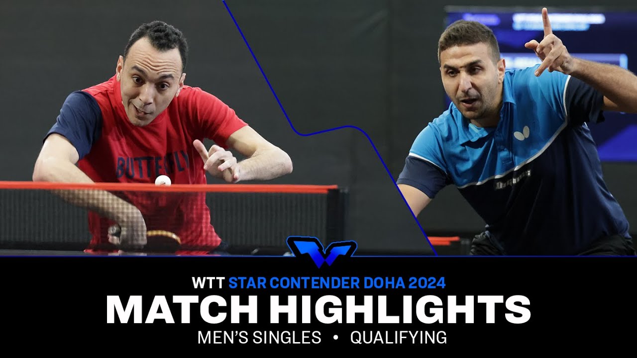 Mohamed El-Beiali vs Khalid Assar | MS Qual | WTT Star Contender Doha 2024