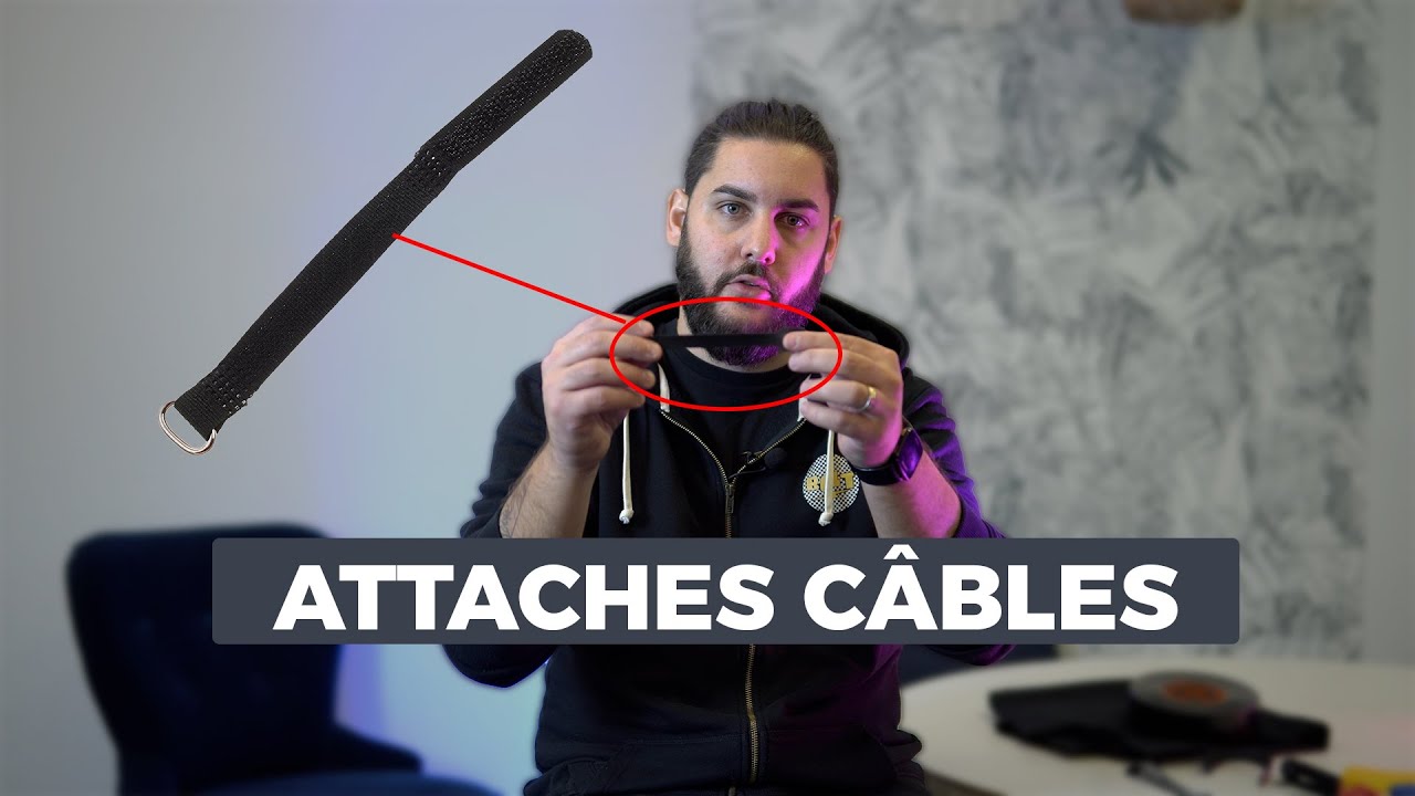 Attaches de câbles scratch