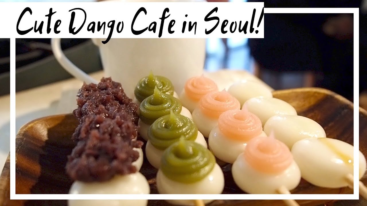 The Cutest Dango Cafe in Seoul! (Well the only one I've seen actually...)