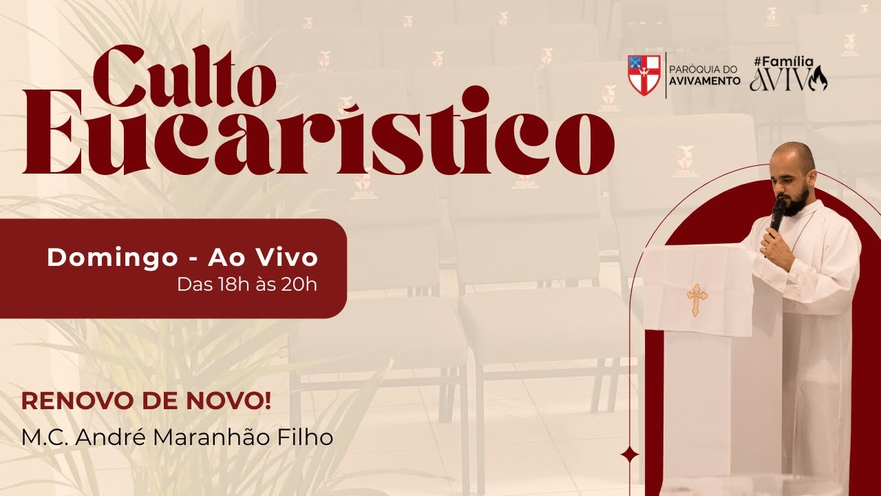 RENOVO DE NOVO! | Culto Eucarístico Dominical - 04/01/2026