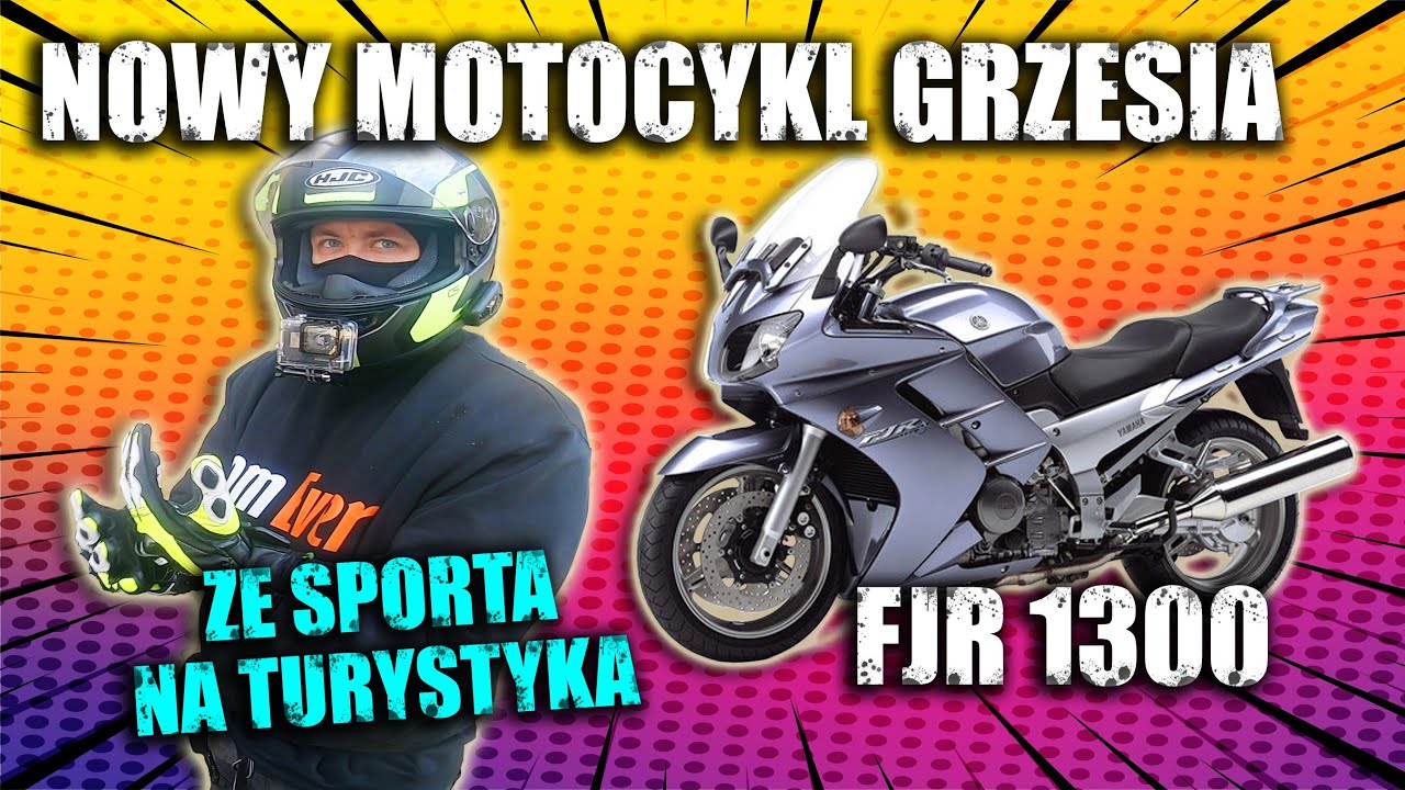 Nowy sprzęt Grzesia - Yamaha FJR 1300 | Ze sporta na turystyka!