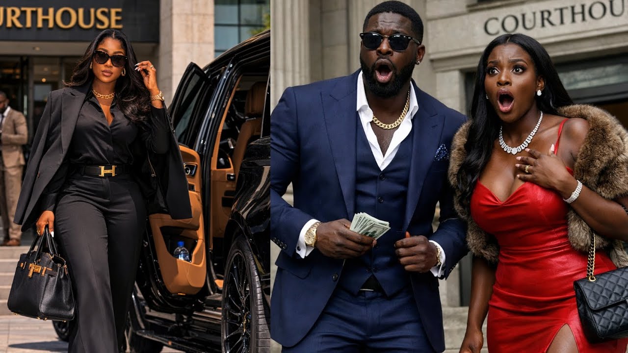 JUST MINUTE'S BEFORE DIVORCE, WIFE ARRIVES IN A LIMOUSINE — HUSBAND PANICKED, MISTRESS ABANDONS HIM