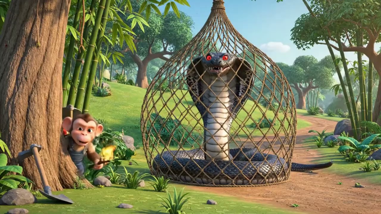 Adorable Little Monkey’s Farm Adventure: Rescue Mission & Fun Farming Life!