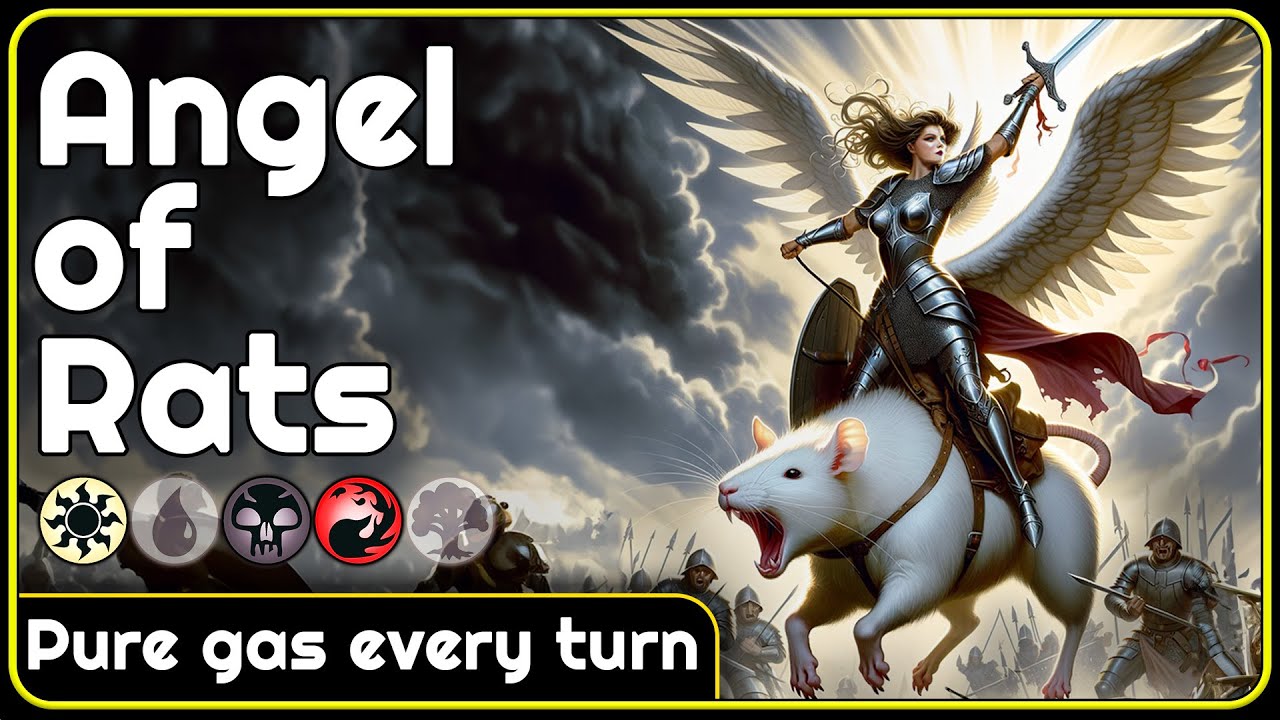 😇🐀 PURE GAS every turn - Archangel of WRATH 🤫 | Wilds of Eldraine Standard - MTG Arena