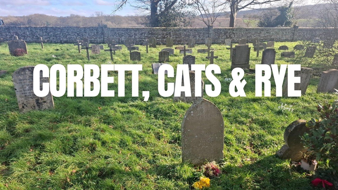 Visiting Rye, Kiko's cat cafe, Thomas Kemp's house & Harry H. Corbett's grave.