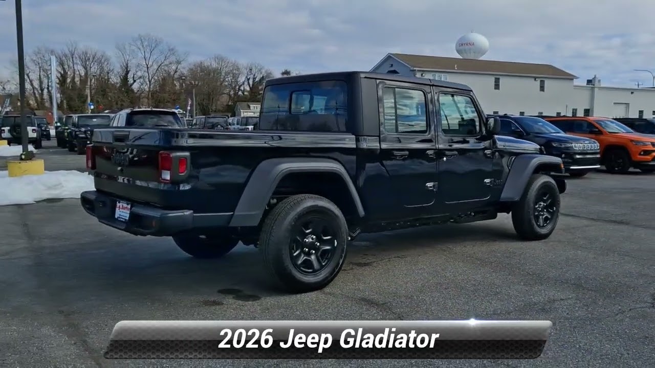 New 2026 Jeep Gladiator Sport 4x4, Smyrna, DE N26-7087