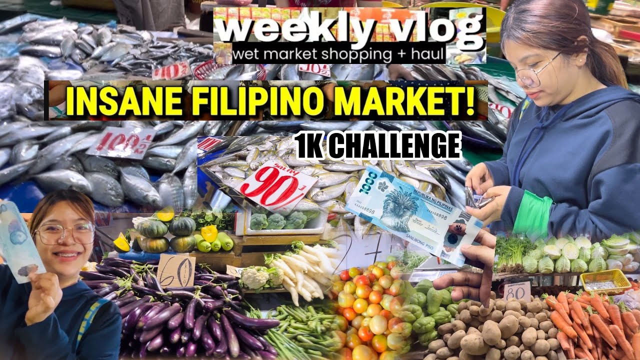 PALENGKE TOUR Here in PHILIPPINES 🇵🇭 | Update PRICE!Pinakamurang mga gulay at isda na napuntahan ko 