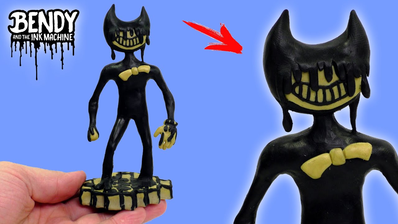 How to make Monster Bendy with Clay | Bendy and the Ink Machine