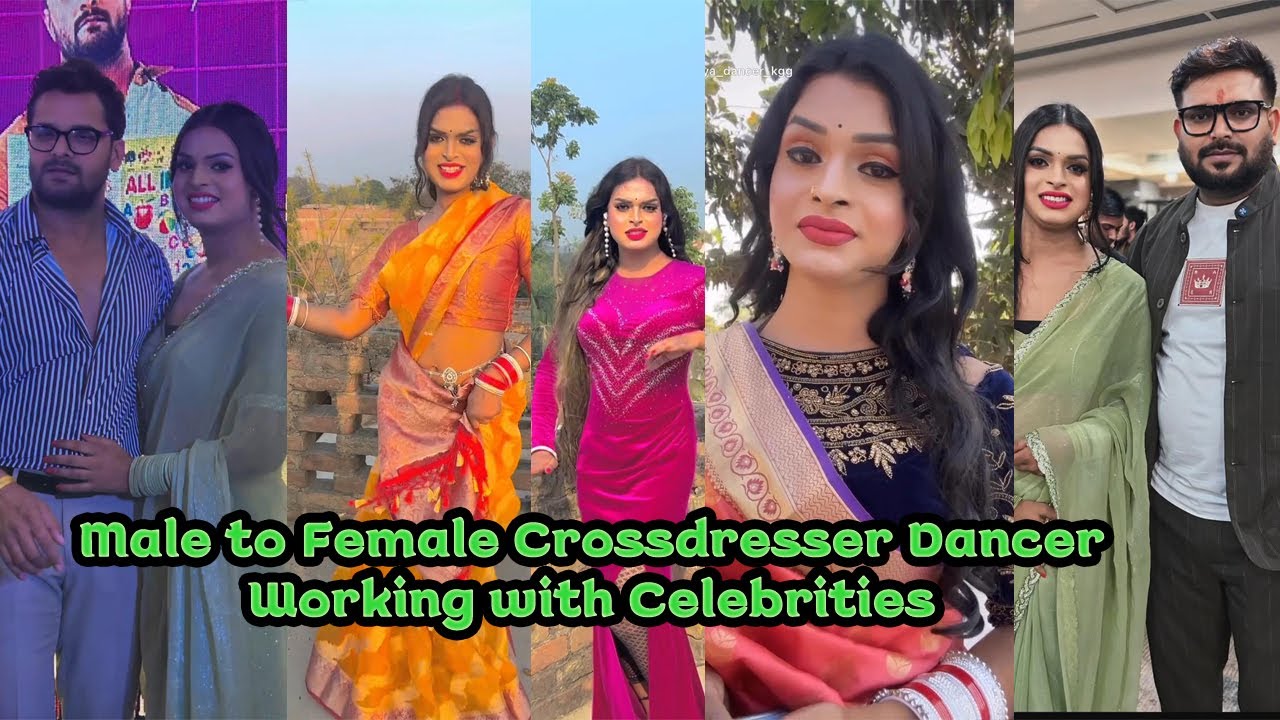 Male to Female Full time Crossdresser performing with celebrities