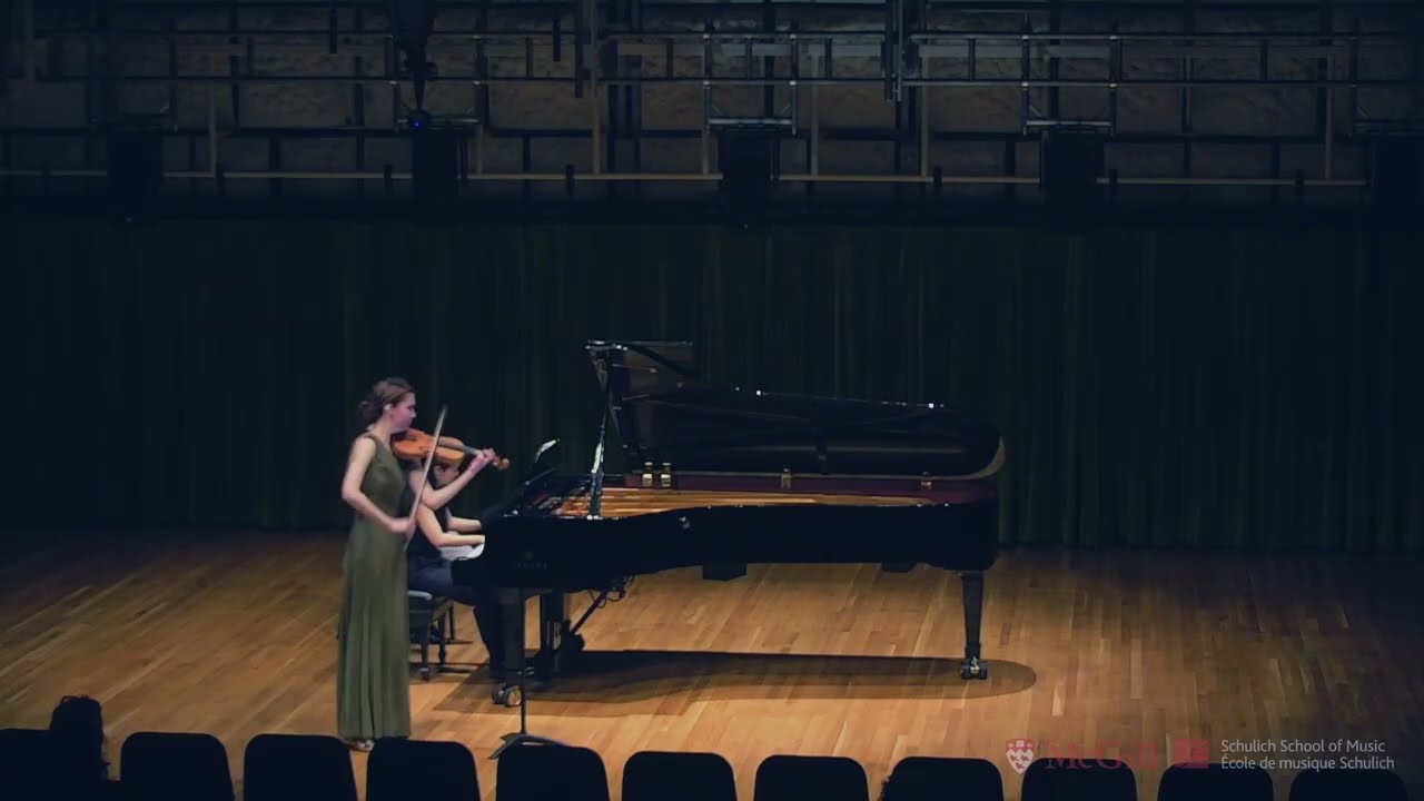 Faure Sonata for Violin and Piano No. 1: IV. Allegro quasi presto (Abigail Sunde & Mai Miyagaki)