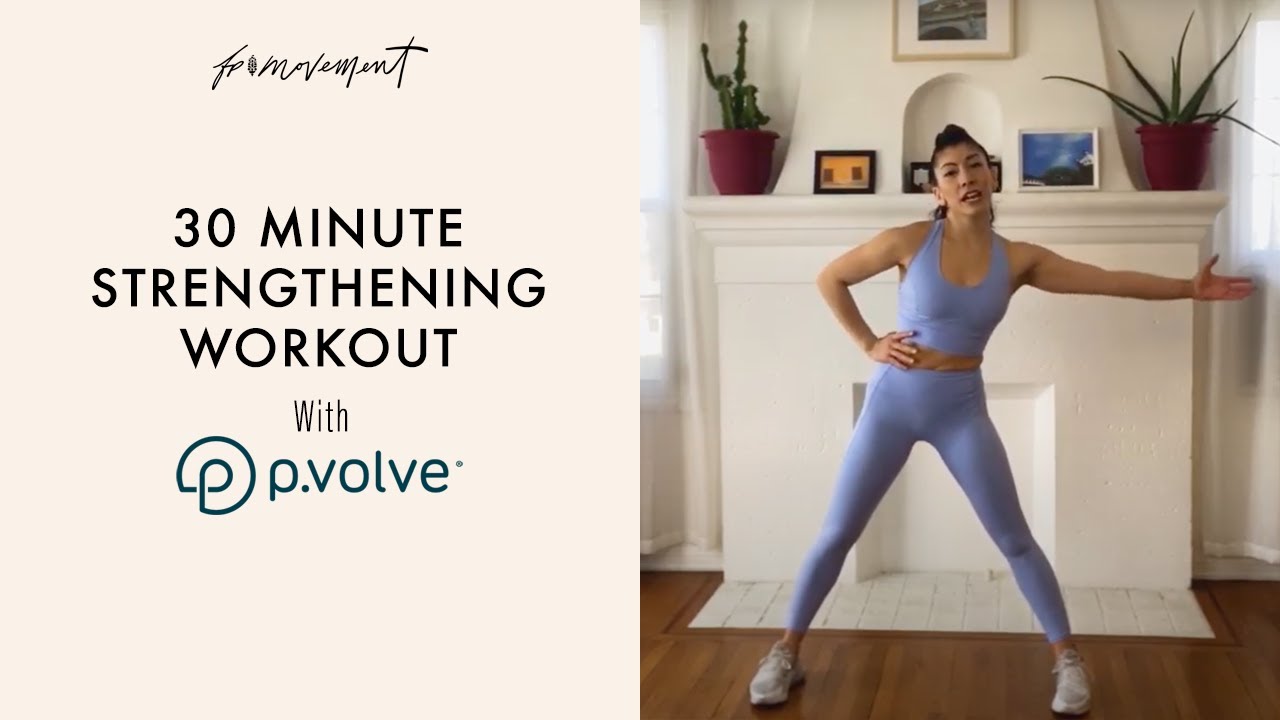 Moving Together Feat. P.volve | 30 Minute High Intensity Low Impact Strengthening Workout