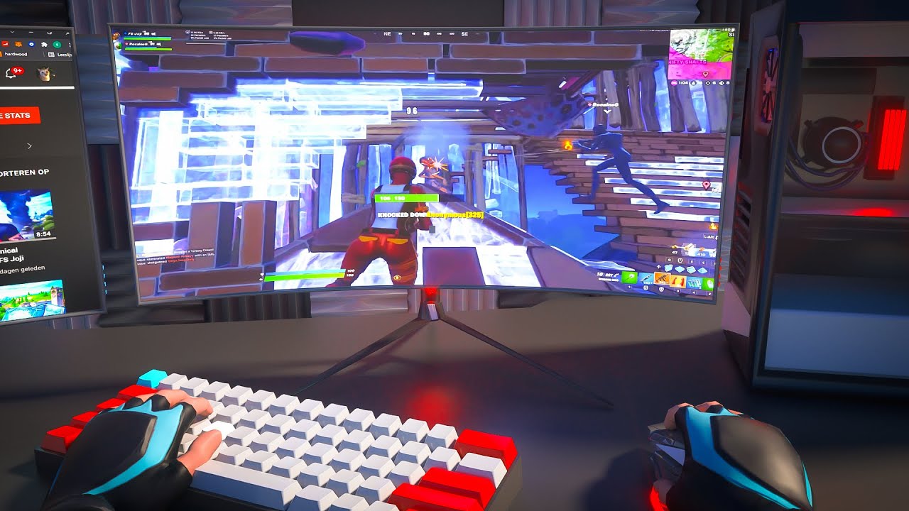 My *NEW* FORTNITE HANDCAM ⌨️🤩 | FS Joji