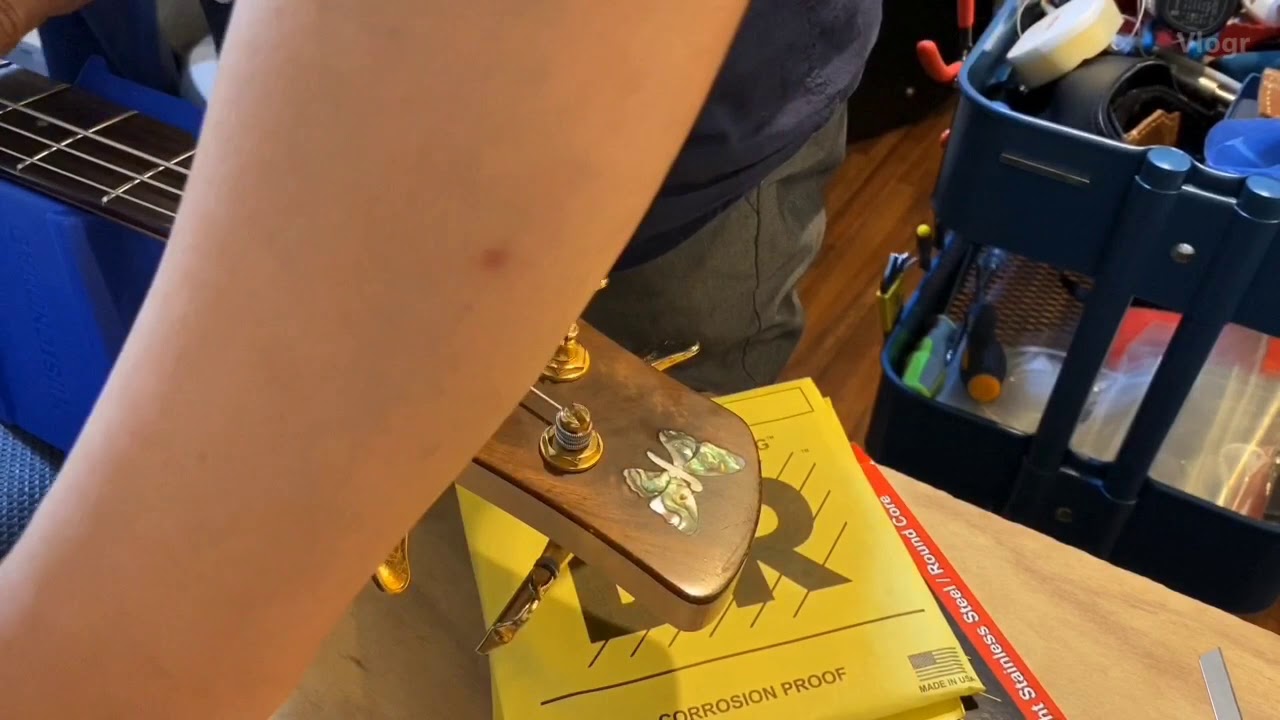 Fodera Bass String Change