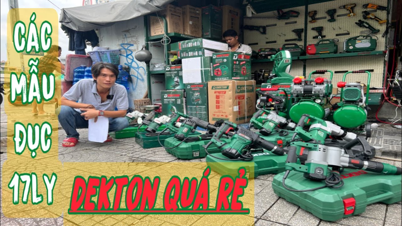#review Các Mẫu Đục 17ly Giá Rẻ #dekton / Ai Cũng Có Thể Mua / #demolitionhammer
