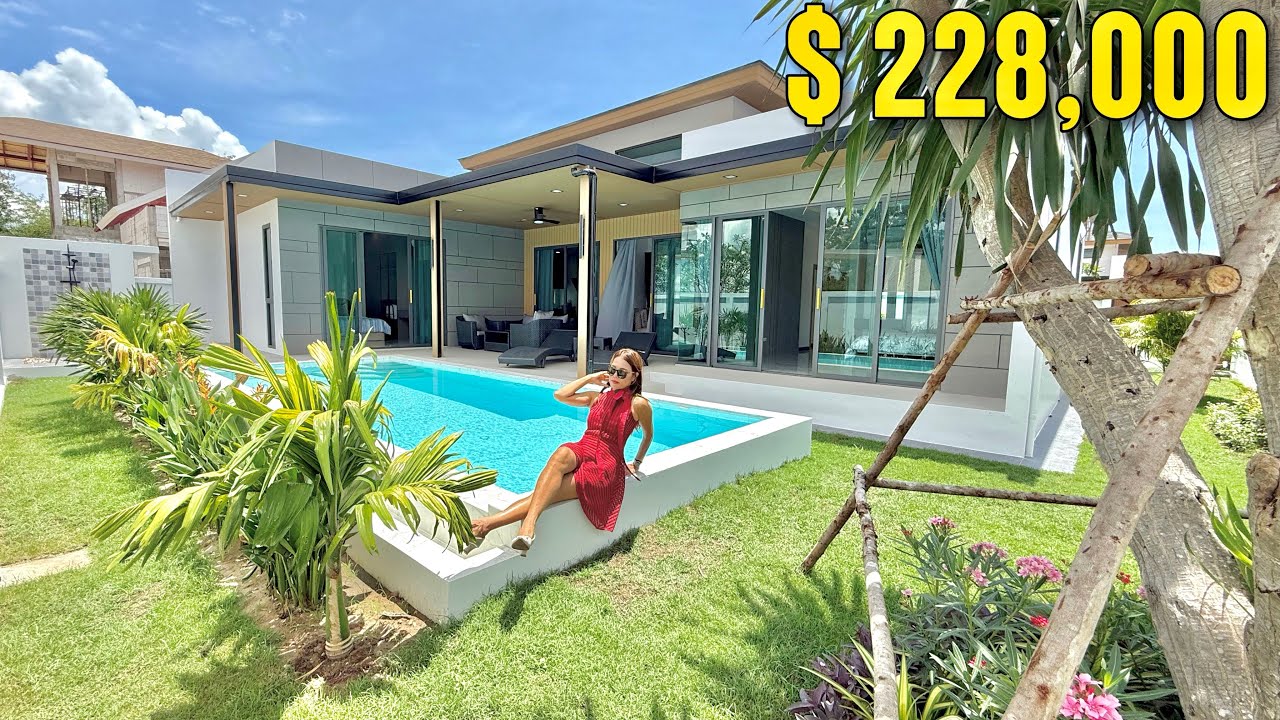 Great design Pool Villa  in hua Hin in the development