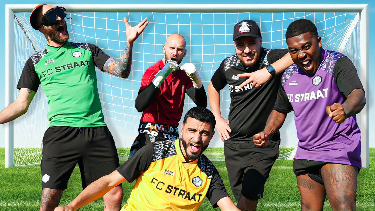IJSKOUDE VOETBAL CHALLENGE met LOS BARRENDEROS 🥶