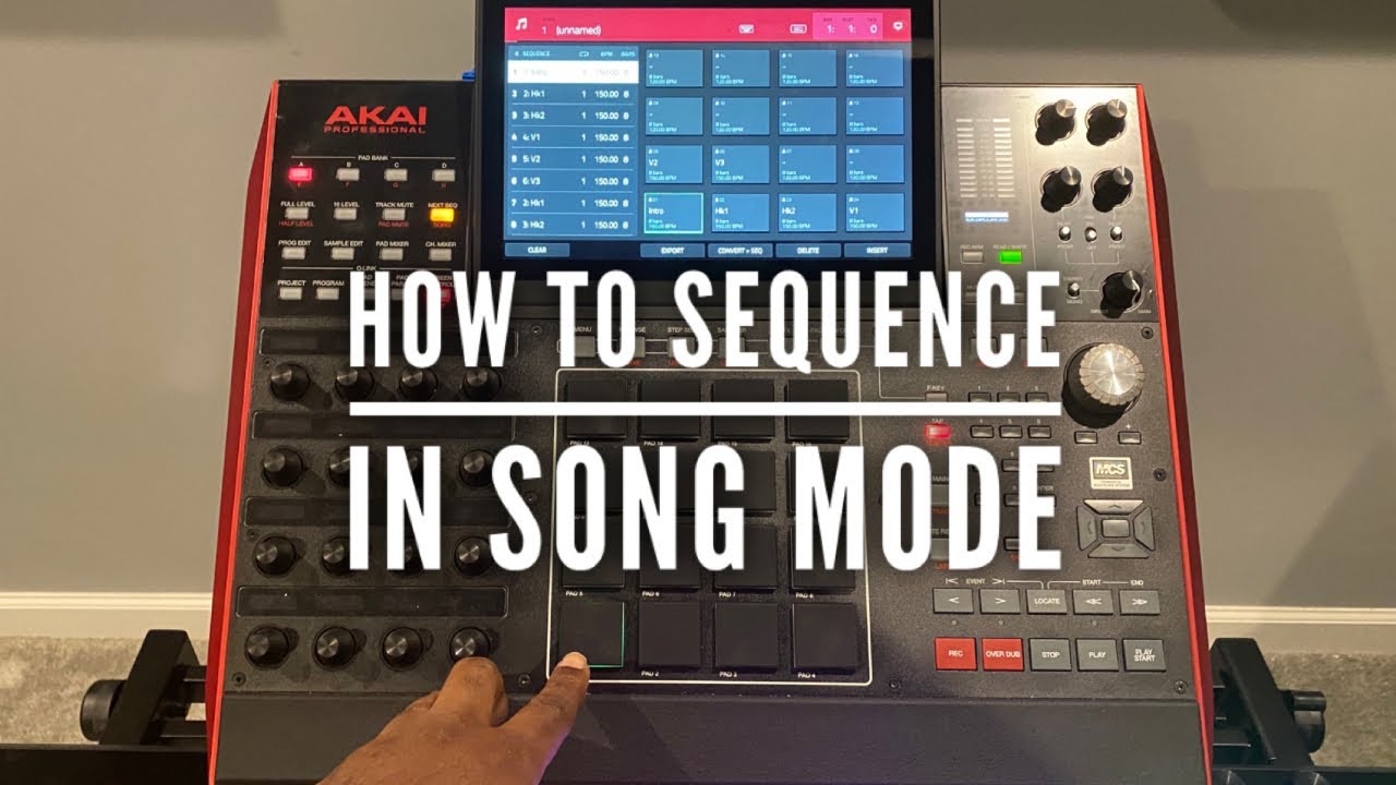 Mpc X | One | Touch | Live Song Mode Sequencing and Beat Tutorial