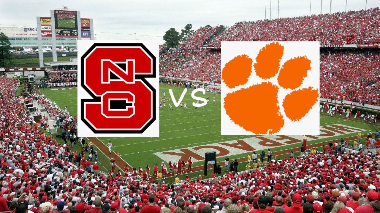 My First American Football Game Experience || NCSU vs CLEMSON