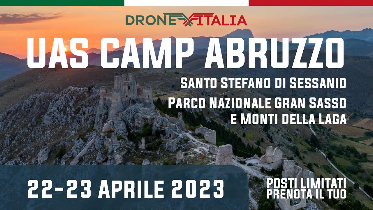 Evento DRONE in Abruzzo! Voliamo sul PARCO NAZIONALE